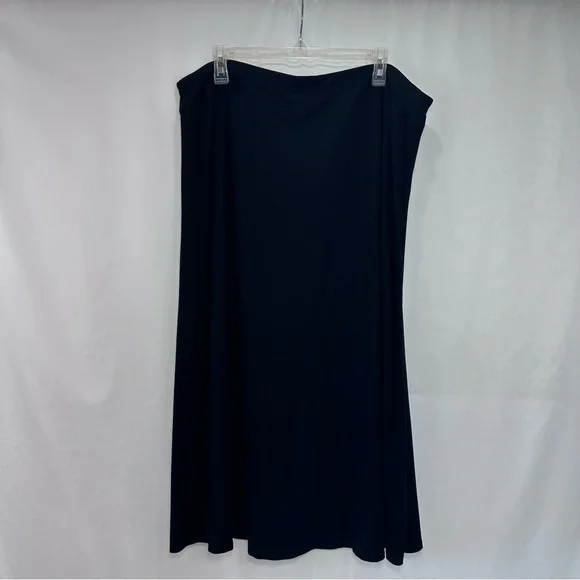 J. Jill Black A-Line Skirt 2X - Picture 2 of 6
